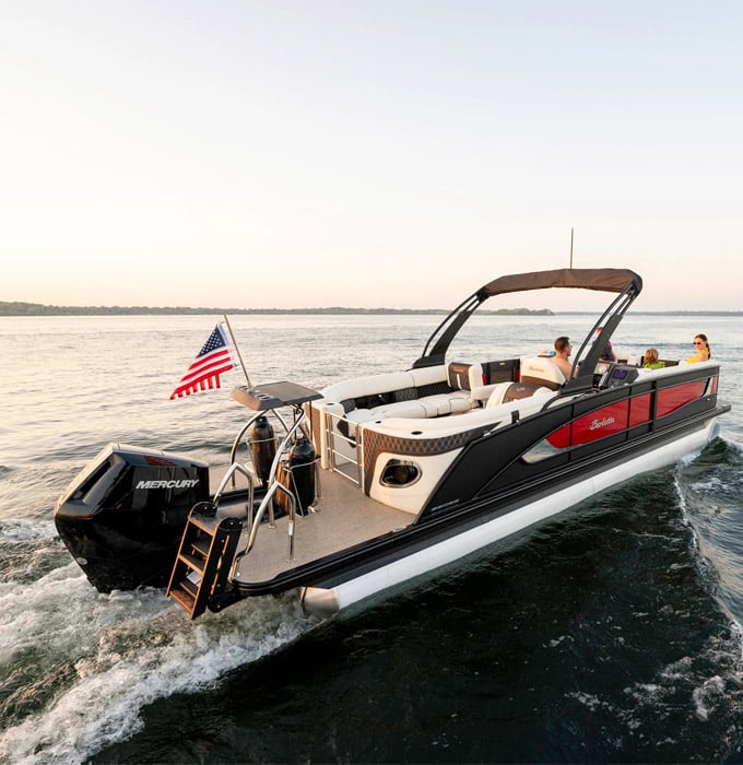 Barletta pontoon on the water